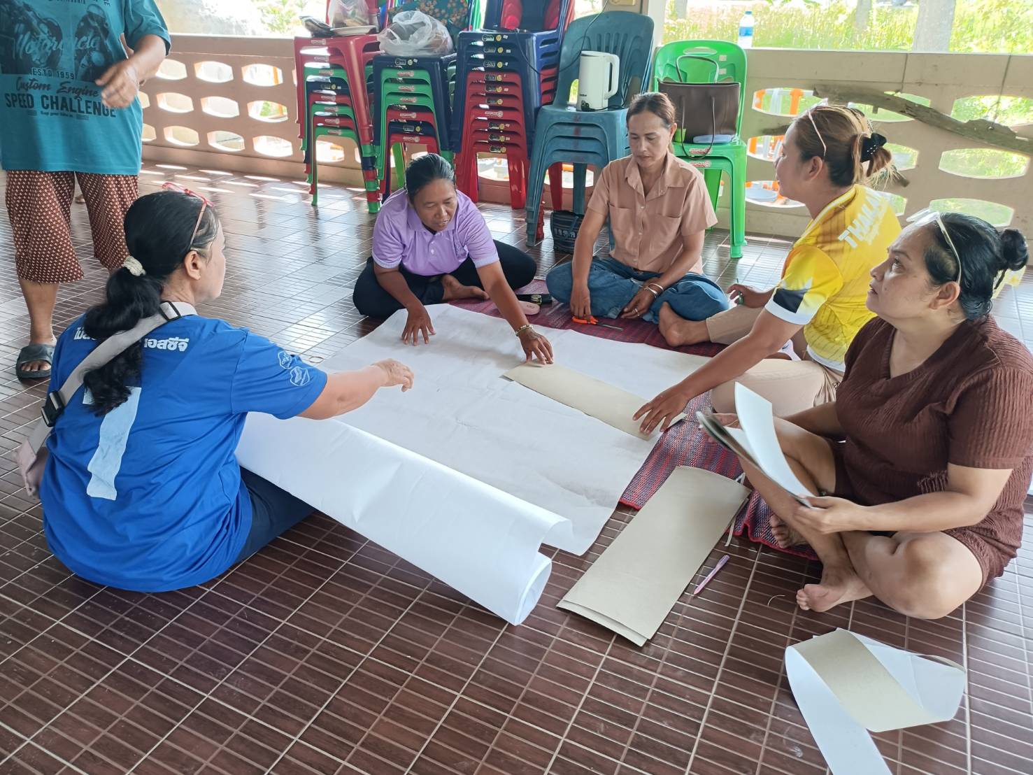 พช.ปากพนัง ประชุมโครงการพัฒนาต่อยอดกลุ่มอาชีพ